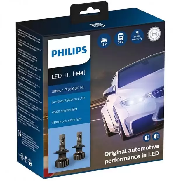 H4 Philips X-tremeUltinon LED Gen2 TEST REVIEW - Honda Headlight