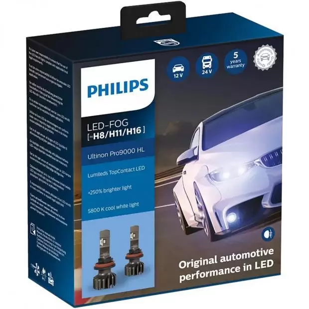 Ultinon Pro9000 LED Fog H8/H11/H16 | Twin Headlight Bulbs .
