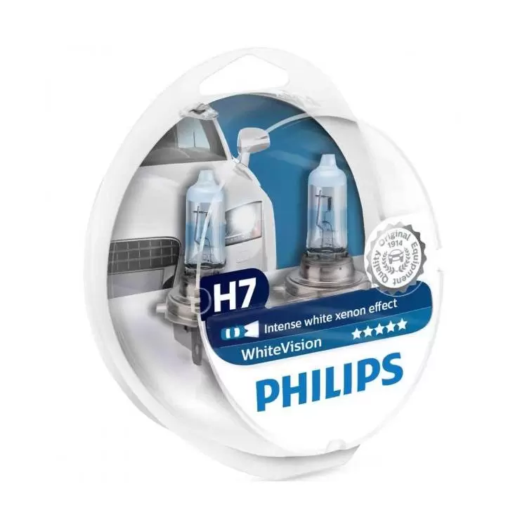 Philips WhiteVision ultra H7 (2 x 12V 55W + 2 x W5W) ab 18,30 €, h7 philips