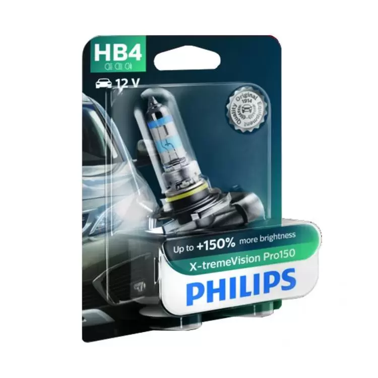 Philips H4 Xtreme Vision 150 mas potente Xtremevision PRO150