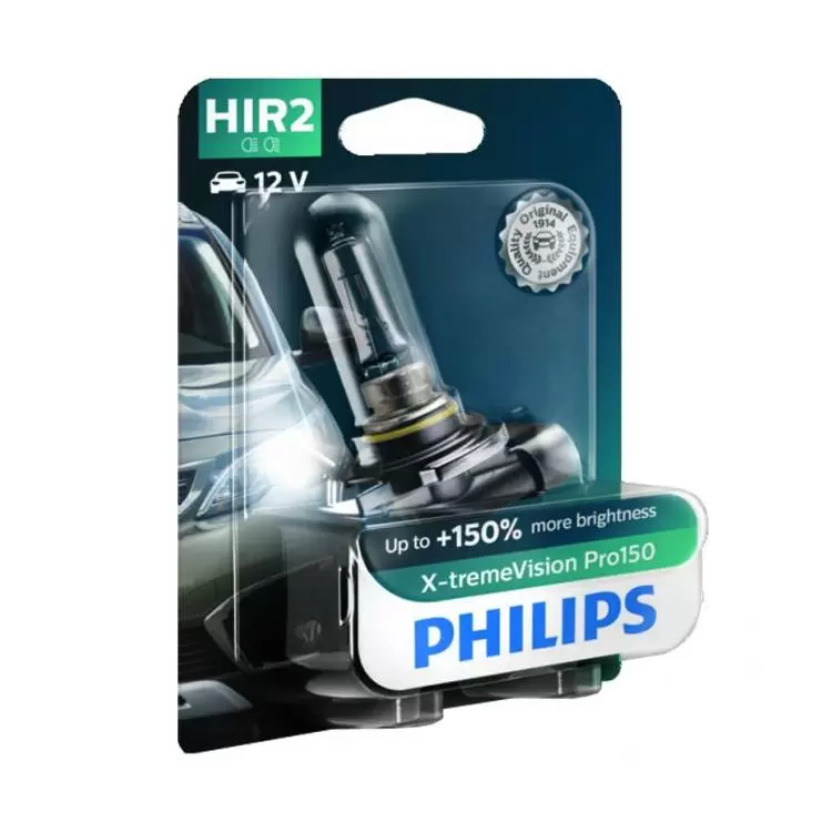 PHILIPS XTREME VISION PRO150 Headlight Bulb H4 H7 H11 HB3 HB4 HIR2 +150  Brightness Longer Lifespan 450 Hrs 3450K Bright