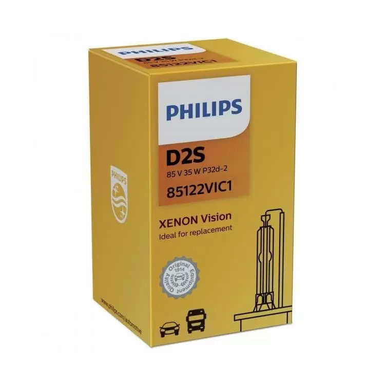 Philips D2S 85122WHV2S1 WhiteVision gen2 Xenon Brenner in S1 Verpackung