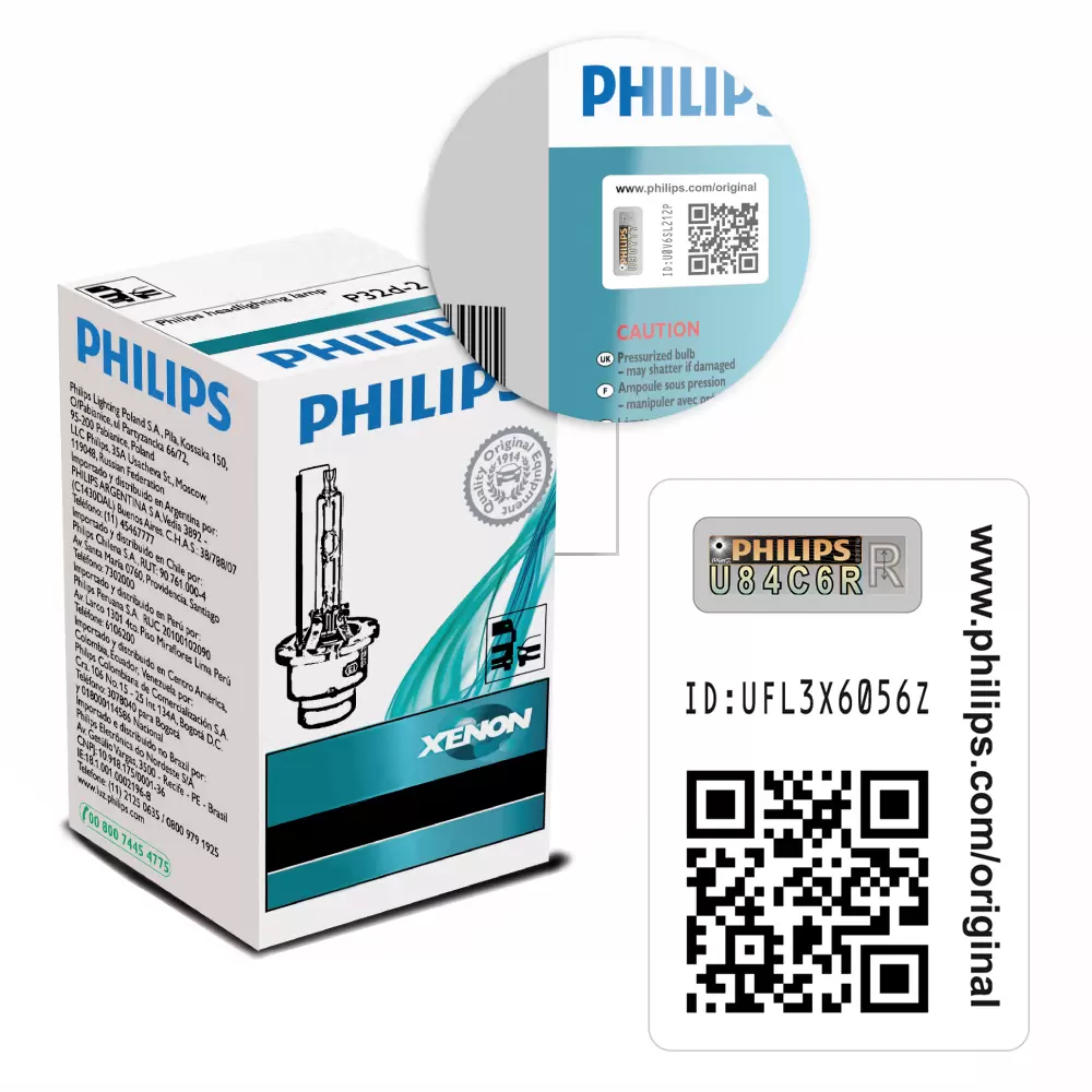 Ampoule Xénon D1S Philips Vision 4400K - 85415VIC1