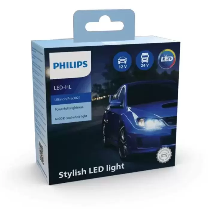 Philips Ultinon Pro9100 LED H7 I PowerBulbs US