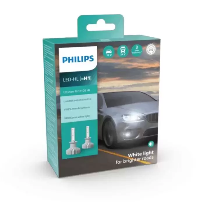 Philips Ultinon Pro9100 LED H4 I PowerBulbs UK