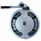 DISKLOK Medium Silver Steering Wheel Lock