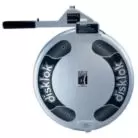 DISKLOK Small Silver Steering Wheel Lock