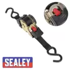 Sealey ATD25301 Auto Retractable Ratchet Tie Down 25mm x 3m
