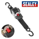 Sealey ATD50301 Auto Retractable Ratchet Tie Down 50mm x 3m