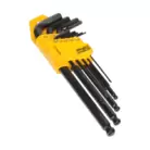 Sealey S01098 Ball-End Hex Key Set 9pc Long Imperial