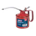 Sealey TP1000 Metal Oil Can Flexible Spout 1000ml