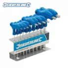 Silverline 323710 Hex Key T-Handle Set 10pce