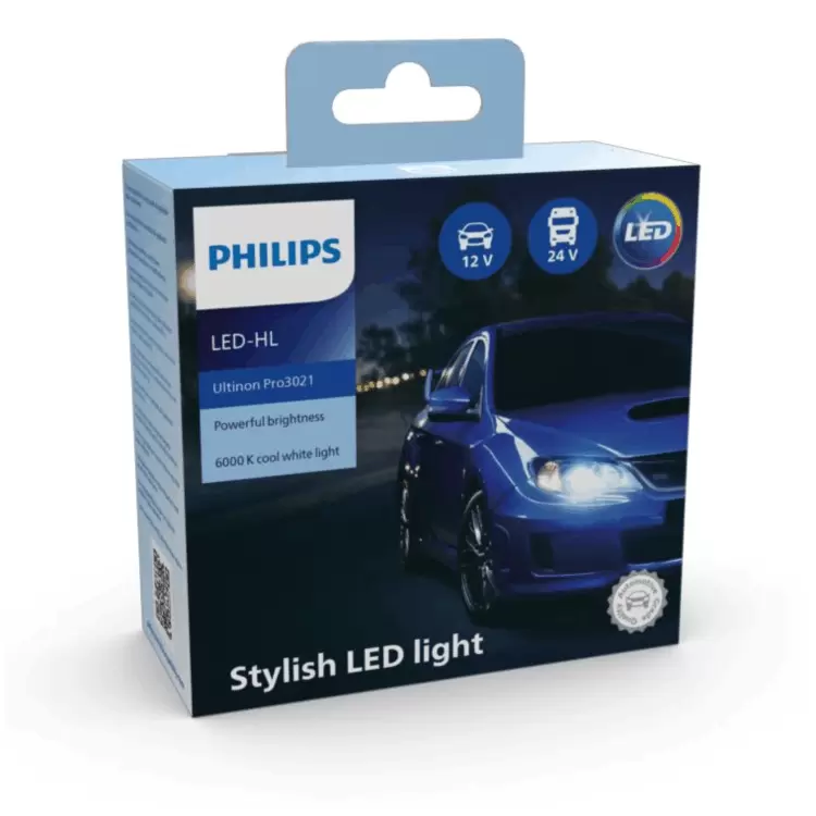 Philips Ultinon Pro3021 LED HB3/HB4 Car Headlights